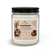 Fireside Cashmere Candle Set — Scented Soy Jar with Matches & Wick Trimmer