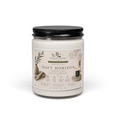 Soft Horizon Soy Candle 9oz Scented Jar (Clean, Cozy Home Fragrance)