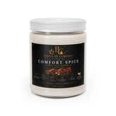Comfort Spice Soy Candle — 9oz Scented Jar with White Lid