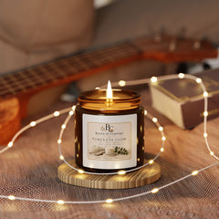 Timeless Glow Amber Soy Candle — Scented Jar Candle (Multi-Size)