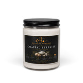 Coastal Serenity Scented Soy Candle — 9oz Relaxing Beach Fragrance
