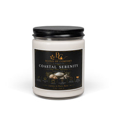 Coastal Serenity Scented Soy Candle — 9oz Relaxing Beach Fragrance