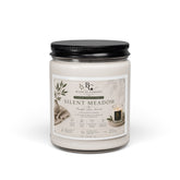 Silent Meadow Soy Candle — 9oz Aromatherapy Candle (Calming Meadow Scent)