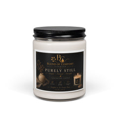 Purely Still Scented Soy Candle – 9oz Relaxing Home Fragrance