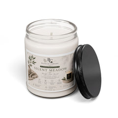 Silent Meadow Soy Candle — 9oz Aromatherapy Candle (Calming Meadow Scent)