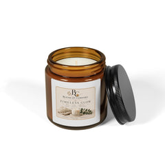 Timeless Glow Amber Soy Candle — Scented Jar Candle (Multi-Size)