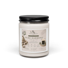 Pure Harmony Soy Candle 9oz — Calming Aromatherapy Candle for Relaxation & Gifts